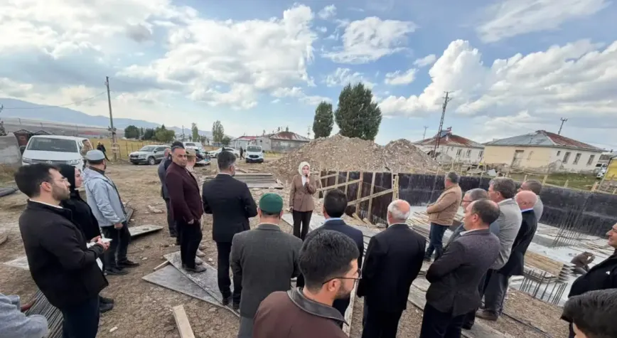 Ağrı Taşlıçay’da Kız Kur’an Kursu’nun temeli atıldı
