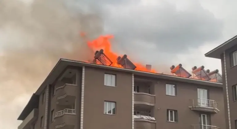 Ağrı'da korku dolu anlar! Ekmek pişirmek isterken çatıyı yaktılar