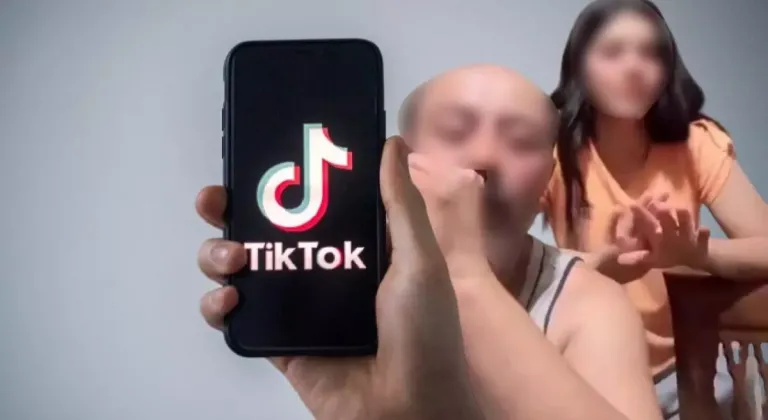Ahlaksız baba tutuklandı! TikTok'ta kızı üstünden para kazanmıştı
