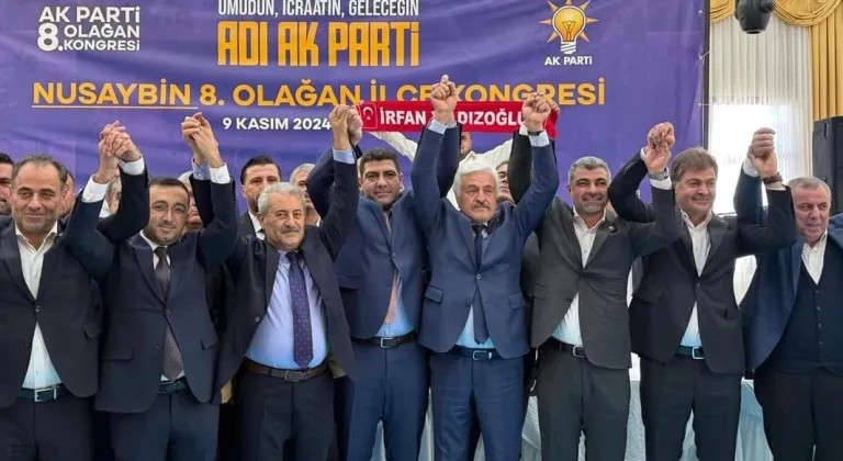 AK Parti Mardin İlçe Kongrelerini Tamamladı