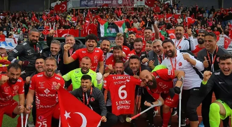 Ampute Futbol Milli Takımı, tarih yazdı!