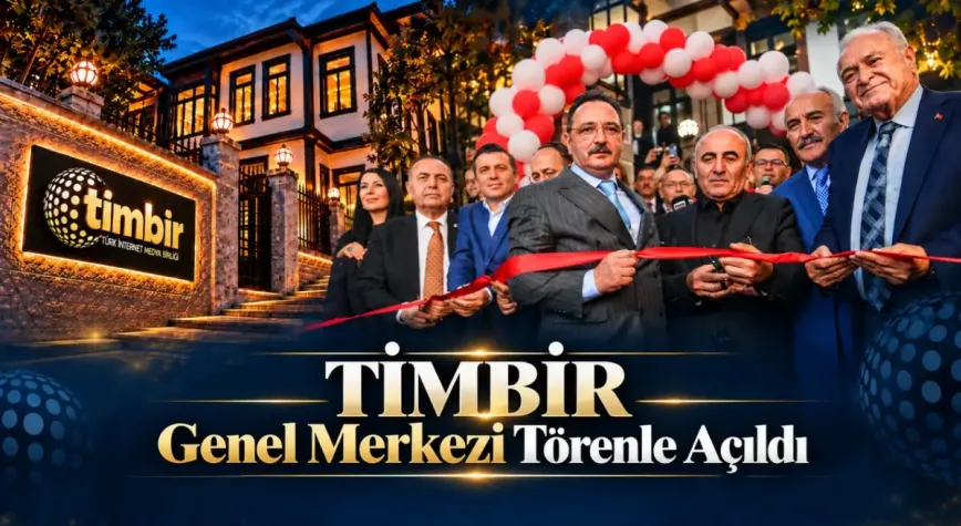 Ankara’da medya zirvesi: TİMBİR’in yeni Genel Merkezi törenle açıldı