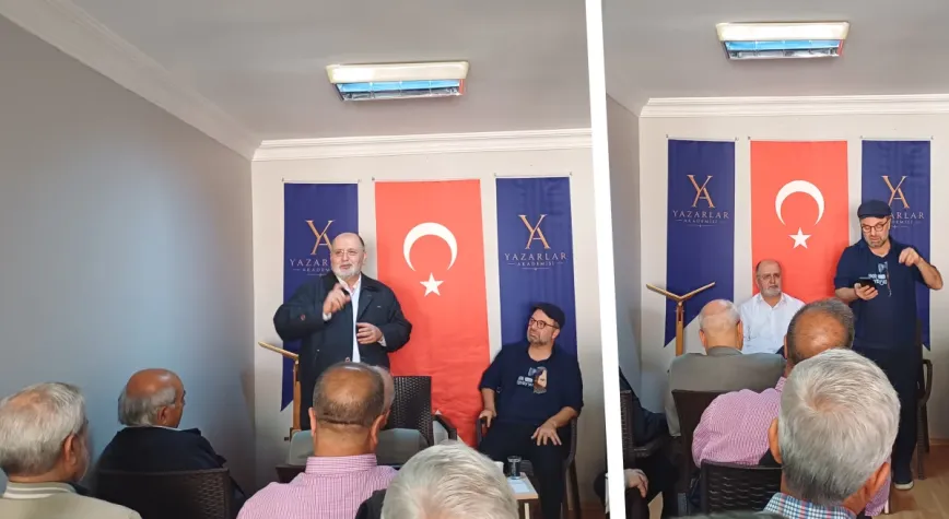 Ankara'da Yazarlar Akademisi’nde Işığın Gölgesinde Dostoyevski ve Rembrandt konuşuldu