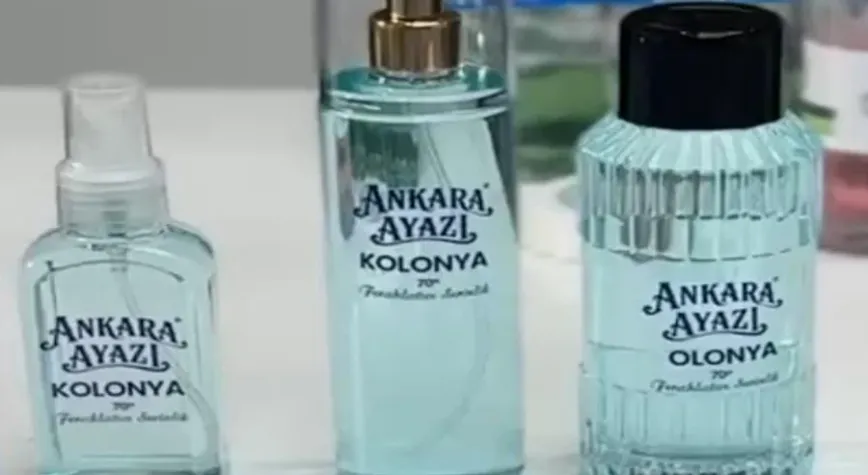 Ankara’nın meşhur ayazı kolonyaya dönüştürüldü