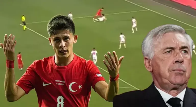 Arda Güler rakibini bayılttı, fırçayı Carlo Ancelotti yedi!