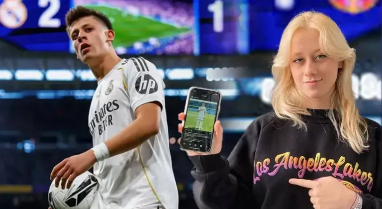 Arda Güler’e benzerliğiyle gündem oldu! Genç kız gündemde...