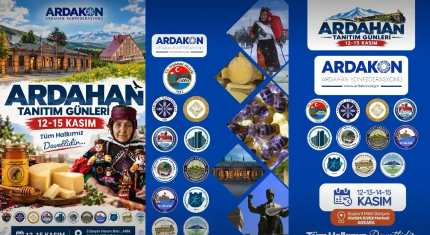 Ardahan Tanıtım Günleri 12 Kasım’da Ankara’da başlayacak