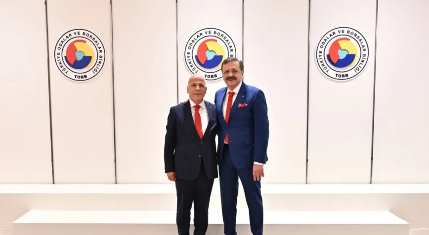 Artvin Ticaret Borsası heyetinden Hisarcıklıoğlu’na ziyaret