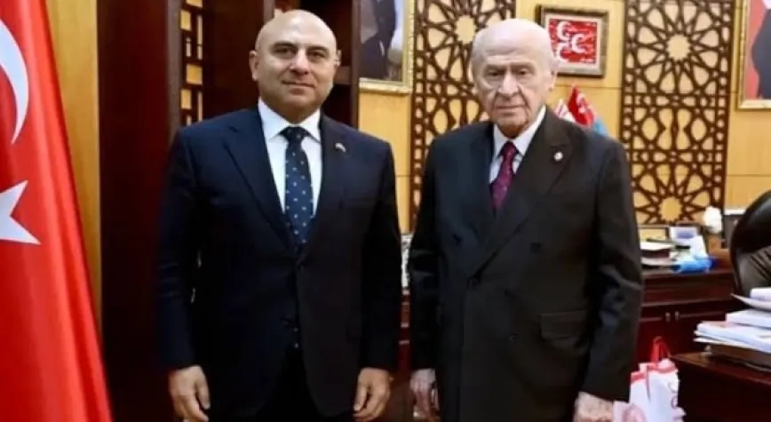 Azerbaycan Büyükelçisi Aslanov'dan MHP Lideri Bahçeli'ye ziyaret