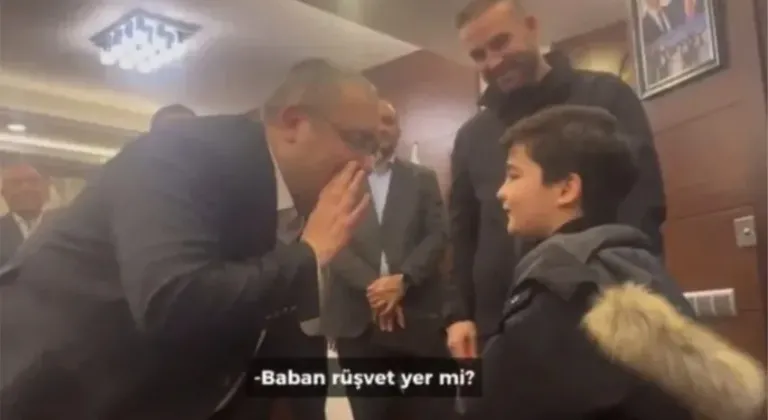 'Baban rüşvet yer mi?' diyen başkandan yeni açıklama!