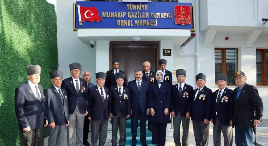 Bakan Çiftçi'den Türkiye Muharip Gaziler Derneği’ne ziyaret