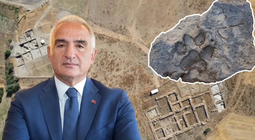 Bakan Ersoy duyurdu, tam 4 bin yıllık! Pati izi Tunç Çağı'ndan günümüze kadar ulaştı