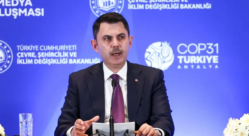 Bakan Kurum: COP, BM Zirvesi ile eş diyebileceğimiz bir organizasyon