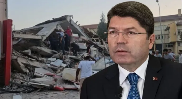 Bakan Tunç açıkladı: Müteahhit ve bina sahibi gözaltında