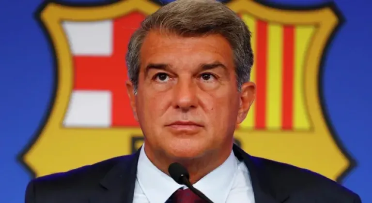 Barcelona Başkanı Laporta'ya 'hakemlere rüşvet' soruşturması