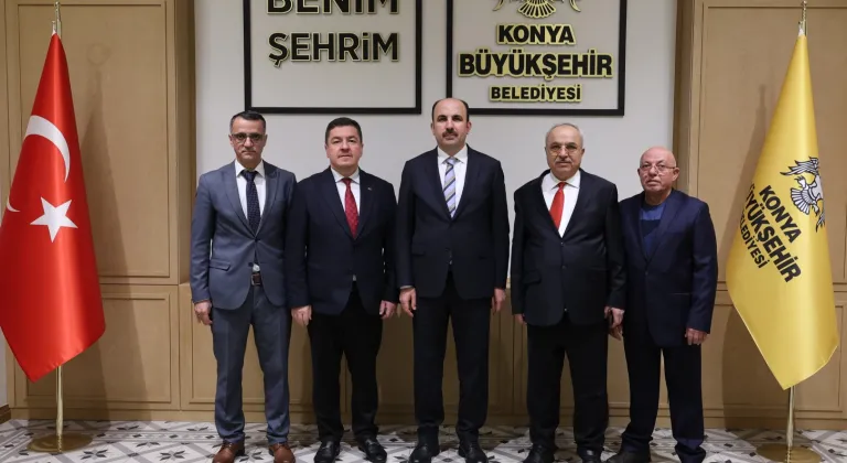 Başkan Altay uluslararası heyetleri ağırlıyor