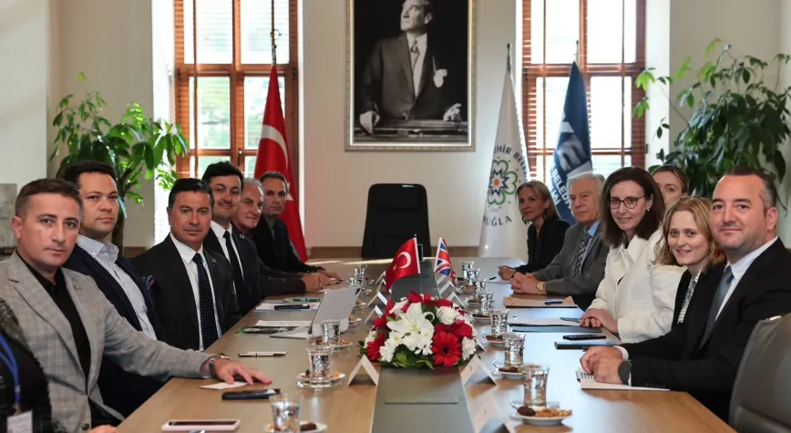 Başkan Aras, Birleşik Krallık Büyükelçisi Anderson’ı ağırladı
