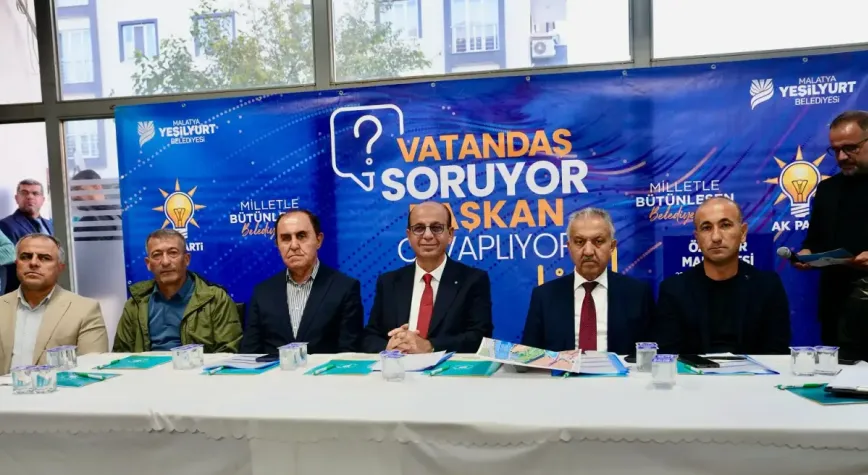 Başkan Geçit, Özalper Mahallesi sakinlerinin taleplerini dinledi