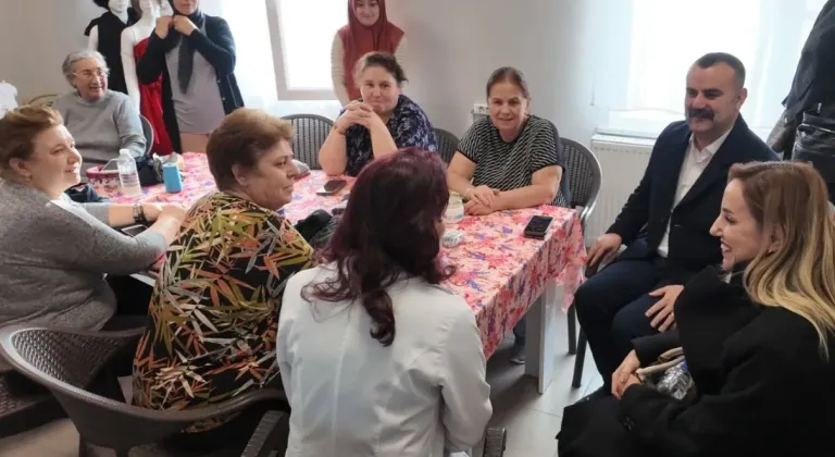 Başkan Martin’den kadınlara destek ziyareti