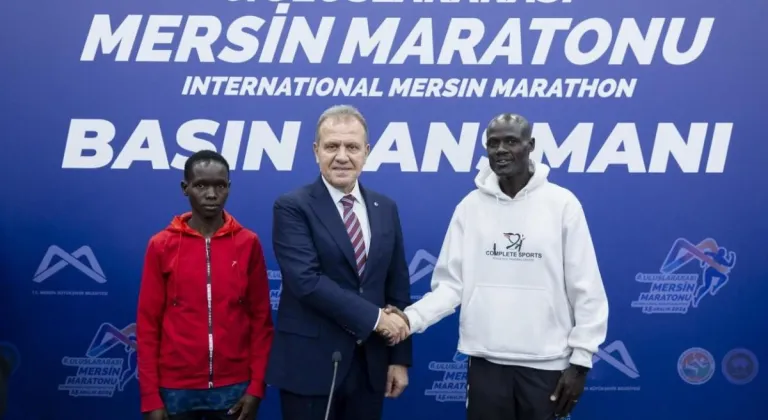 Başkan Seçer, 6. Uluslararası Mersin Maratonu'nun Basın Lansmanını Gerçekleştirdi