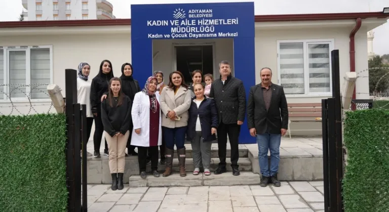 Başkan Tutdere, Kadın ve Çocuk Dayanışma Merkezi’ni ziyaret etti 