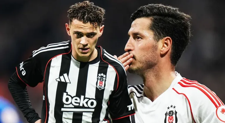 Beşiktaş'ta iki oyuncu ile yollar ayrıldı! Kristjan Asllani ve Salih Uçan....