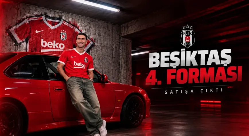Beşiktaş’ın 4. forması satışa çıktı!