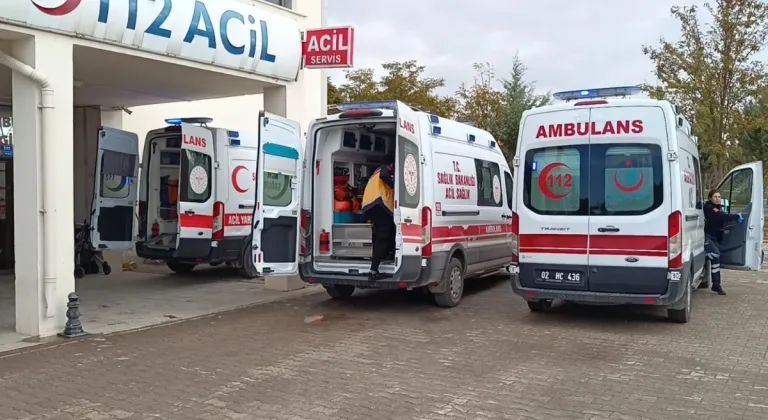 Besni’de trafik kazası: 2 yaralı 