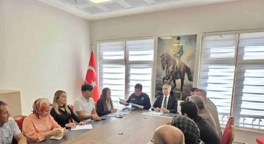 Beypazarı’nda okul güvenliği toplantısı yapıldı