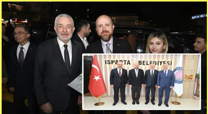Bilal Erdoğan’dan Isparta belediyesi’ne ziyaret