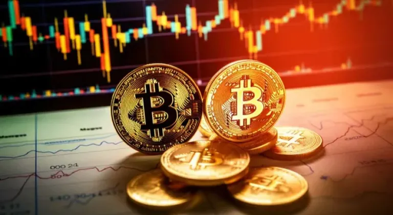 Bitcoin'de sert düşüş