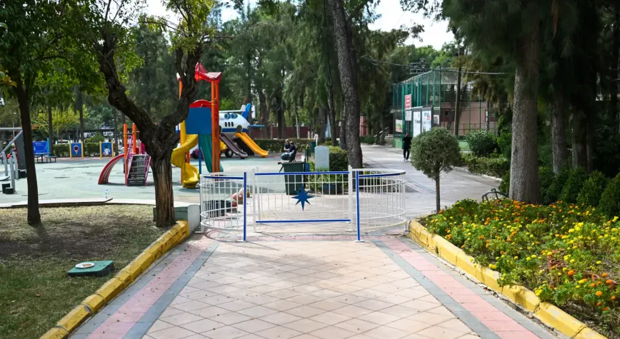 Bornova’da parkta motosiklet devri bitiyor