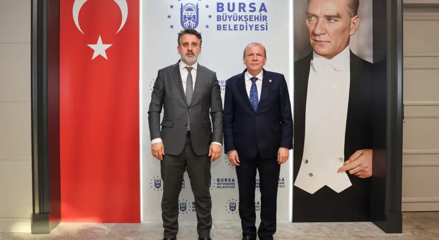 BTSO Başkanı Matlı’dan Büyükşehir Belediye Başkan Vekili Biba’ya ziyaret