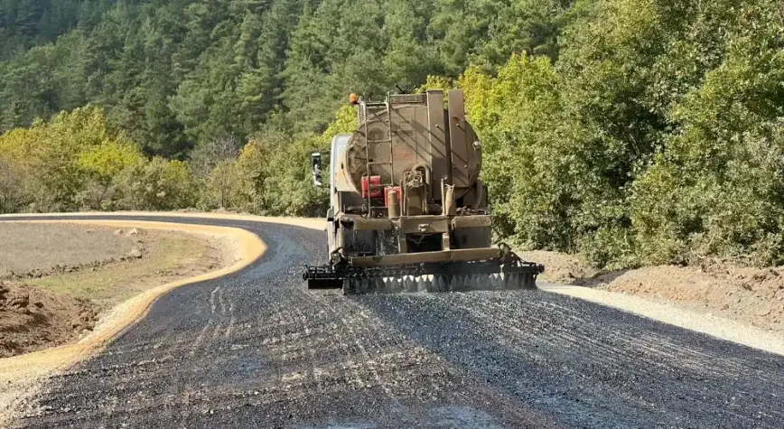 Bursa Büyükşehir, Osmangazi’de 10 kilometrelik yolu yeniledi