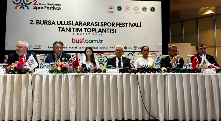 Bursa Uluslararası Spor Festivali Başladı! 18 Branşta 150 Bin Katılımcı Hedefi