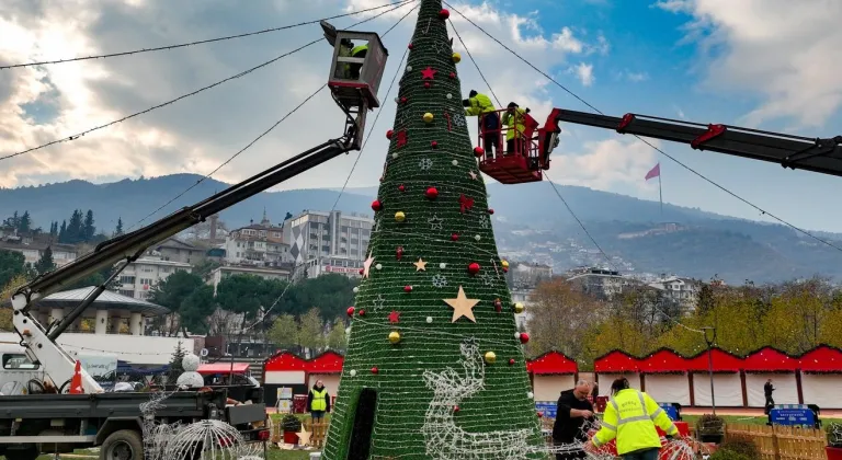 Bursa yeni yıl coşkusuna hazır
