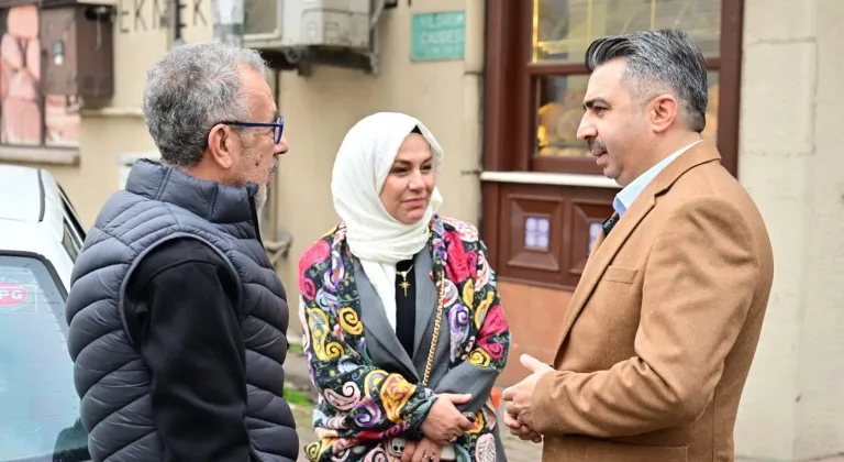 Bursa Yıldırım'da Başkan Yılmaz'dan esnaf ziyareti