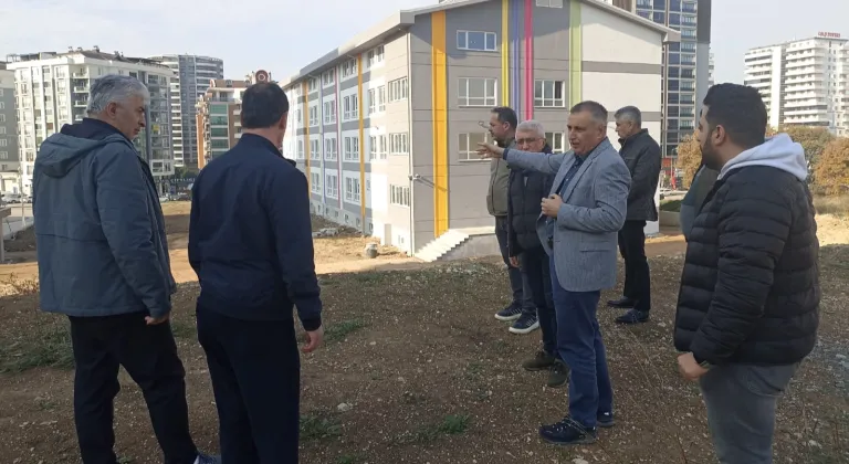 Bursa’da eğitim yatırımları ve güçlendirme çalışmaları yerinde incelendi