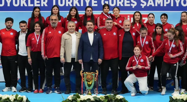 Büyükler Grekoromen Güreş ve Kadınlar Türkiye Şampiyonası sona erdi