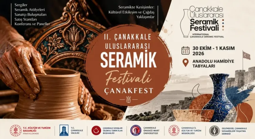 ÇANAKFEST, seramik sanatının önemli isimlerini Çanakkale’de buluşturacak
