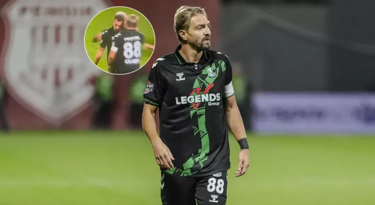 Caner Erkin Takım arkadaşına tokat attı!