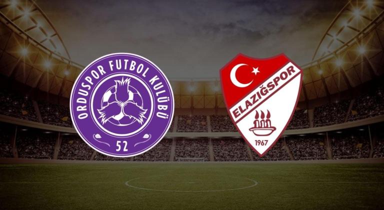 CANLI| 52 Orduspor - Elazığspor maçını canlı izle (Maç linki)
