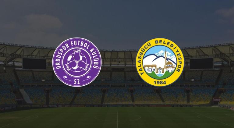 CANLI| 52 Orduspor - Talasgücü Belediyespor 