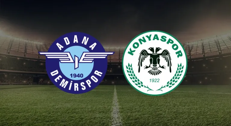 CANLI| Adana Demirspor - Konyaspor maçını canlı izle (Maç Linki)