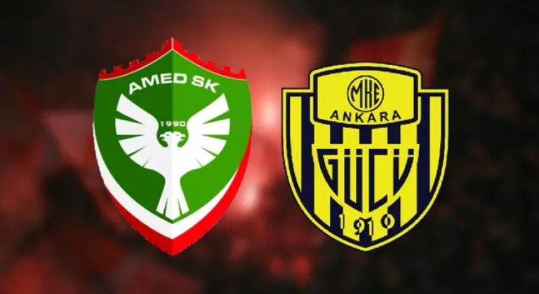 CANLI| Amedspor-Ankaragücü maçını canlı izle (Maç Linki)