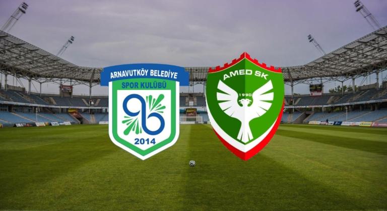 CANLI| Arnavutköy Belediye Gençlik - Amedspor maçını canlı izle ve kanalı