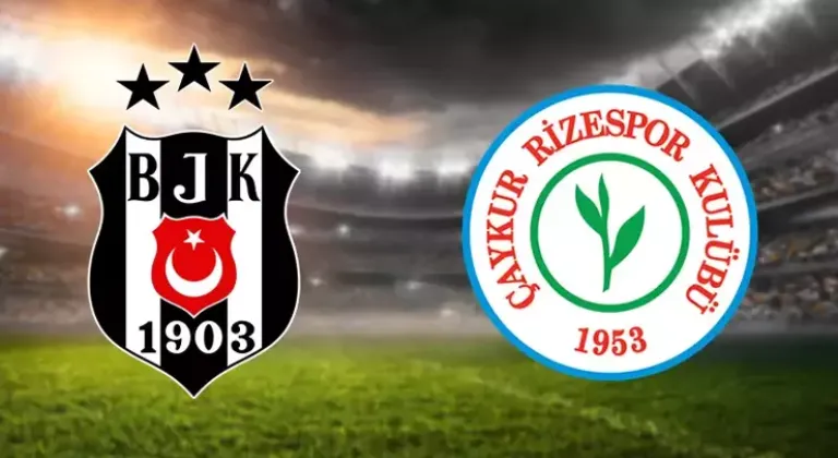 CANLI| Beşiktaş – Çaykur Rizespor maçını canlı izle (Maç Linki-Şifresiz)
