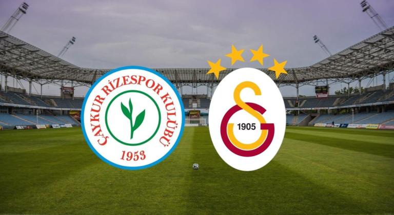 CANLI| Çaykur Rizespor - Galatasaray 