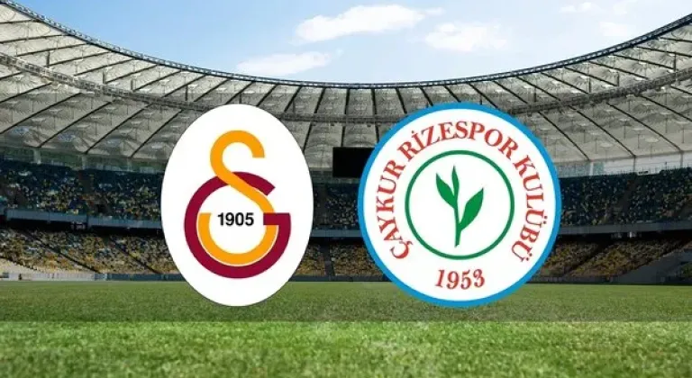 CANLI | Galatasaray- Çaykur Rizespor maçını canlı izle (Maç linki)