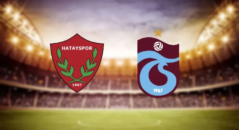 CANLI| Hatayspor-Trabzonspor maçını canlı izle (Şifresiz Maç Linki)